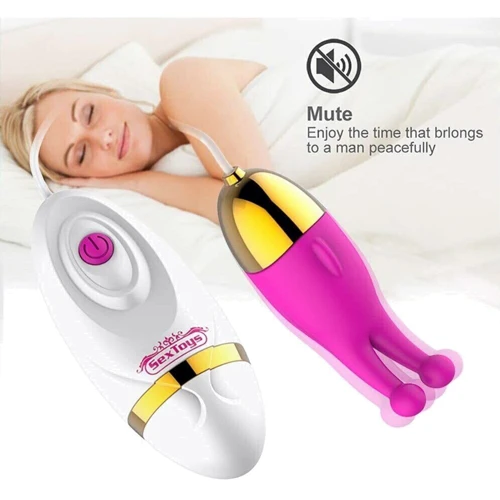 Вибро яйцо XESE VE10-CR Pink (12 режимов вибрации, зарядка от USB)