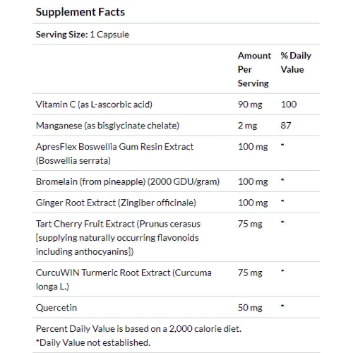 Bluebonnet Nutrition, Targeted Choice, Pain & Inflammation Support, 30 Vegetable Capsules (2028): Пол Унисекс