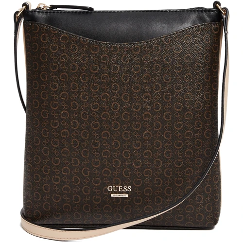 Женская сумка планшет GUESS коричневая (190231231905)