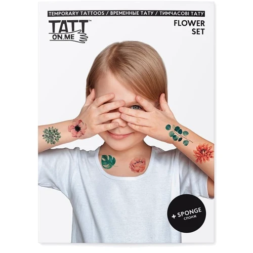 Временные татуировки TATTon.me Flower Set (TSFlower): Производитель TATTon.me