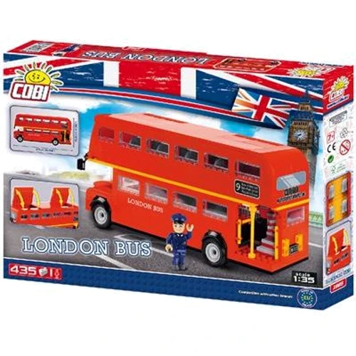 Конструктор COBI Лондонский автобус, 435 деталей, 1:35 (COBI-1885)