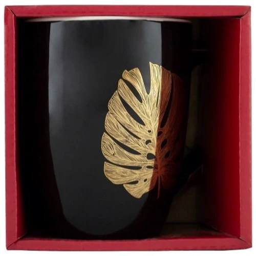 Кухоль Keramia Golden leaf 360 мл (21-279-066): Найменування Кружка