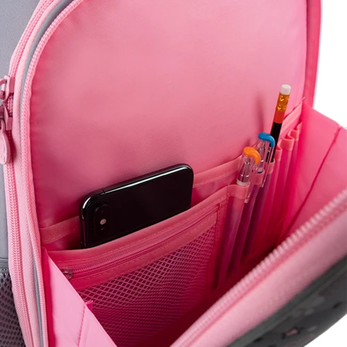 Рюкзак GoPack Education полукаркасный 165M-3 Meow (GO24-165M-3): Спинка Ортопедическая (анатомическая)