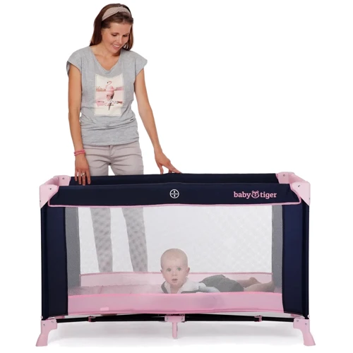Кровать-манеж Babytiger Viki Pink Navy (BLVIKI00PNK0000) фото 12