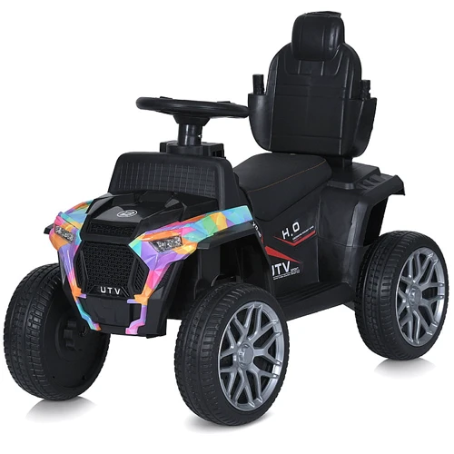 Дитячий електромобіль-толокар 2в1 Bambi Квадроцикл блакитний (M 5732EBLR-1)