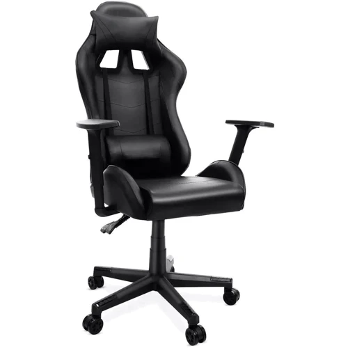 Кресло геймерское Bonro Elite черное (42300107)