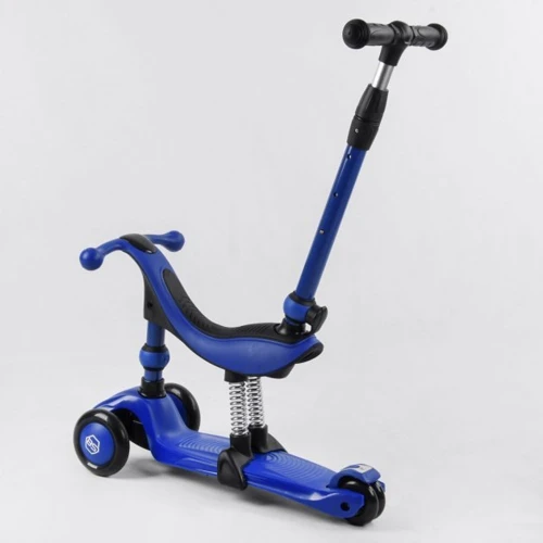 Самокат-беговел Best Scooter 3 в 1 синий (BS-27018): Максимальная допустимая нагрузка, кг 70