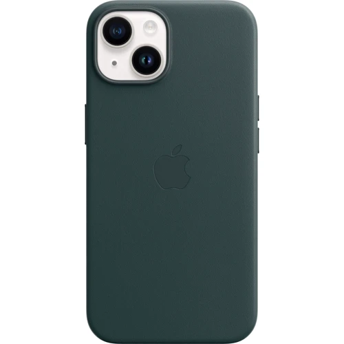 Чехол для iPhone Apple iPhone 14 Leather Case with MagSafe - Forest Green (MPP53ZE/A)