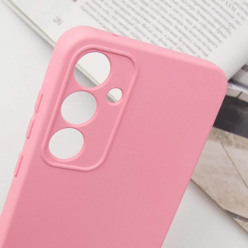 Чохол для телефона TPU Case Getman Liquid Silk Full Camera Pink для Samsung S721 Galaxy S24 FE: Колір розовый