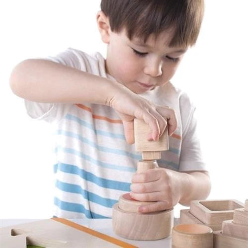 Набір для навчання Guidecraft Manipulatives Форми і простір (G6737)