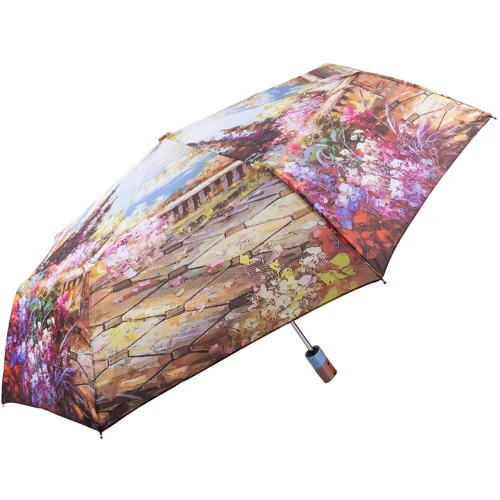 Зонт женский автомат Magic Rain разноцветный (ZMR7224-5): Механизм Автомат