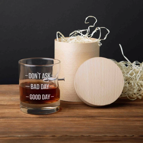Стакан с гвоздем BeriDari "Don't ask. Bad day. Good day" 300 мл: Производитель BeriDari