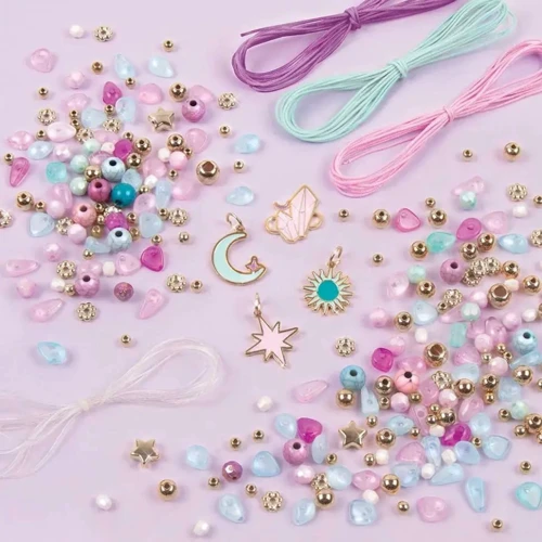 Набор для создания шарм-браслетов Make it Real - Небесные камешки (MR1322)