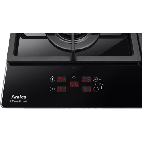 Варильна поверхня AMICA PGCA6121ApFTB: Кількість конфорок 4