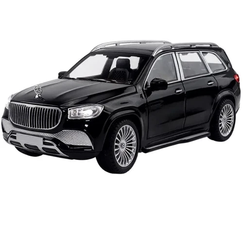 Коллекционная машина Автопром Mercedes-Bens Maybach металлическая 1:24 3 цвета со световыми и звуковыми эффектами (7572)