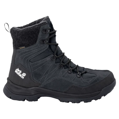Ботинки Jack Wolfskin Aspen Texapore High M 4041401-6369 43 черные натуральная замша зимние