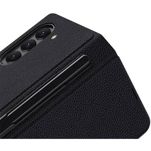 Аксессуар для смартфона GKK Leather Wallet with Slot Pen Black for Samsung F946 Galaxy Fold 5: Совместимость Samsung F946 Galaxy Fold 5