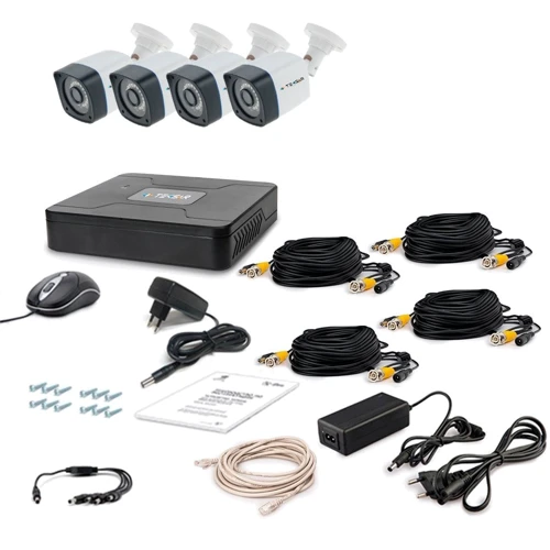 Комплект відеоспостереження Tecsar AHD 4OUT LIGHT LUX