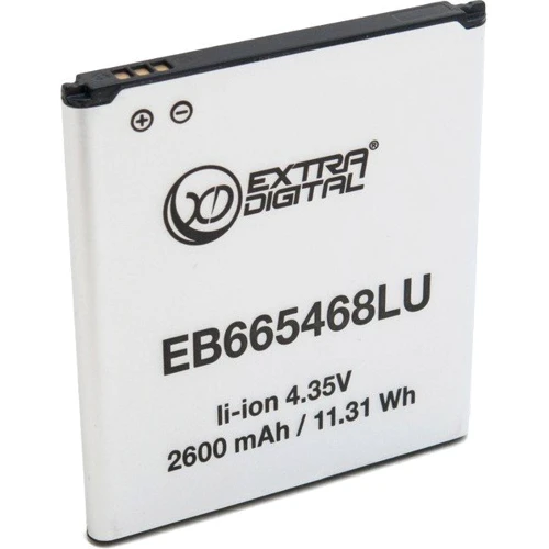 Аккумулятор ExtraDigital 2600mAh (EB665468LU) for Samsung G7102 Galaxy Grand 2 Duos