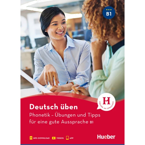 Deutsch üben: Phonetik B1 mit Audios und App mit Videos