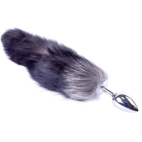 Анальная пробка S с хвостом BOSS of TOYS Boss Series Fox TAIL Black XXL, BS6400097