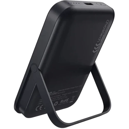Внешний аккумулятор Choetech Power Bank 5000mAh Magnetic Wireless 20W Black (B742-CCBK)