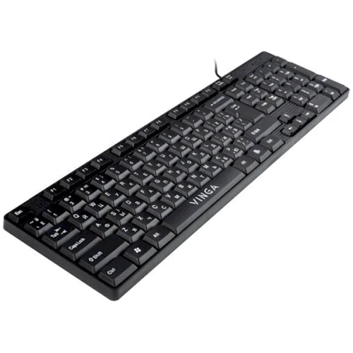 Клавиатура Vinga KB310BK: Подключение проводное