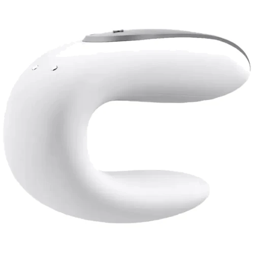 Вібратор для пар з пультом Satisfyer Double Fun (білий)