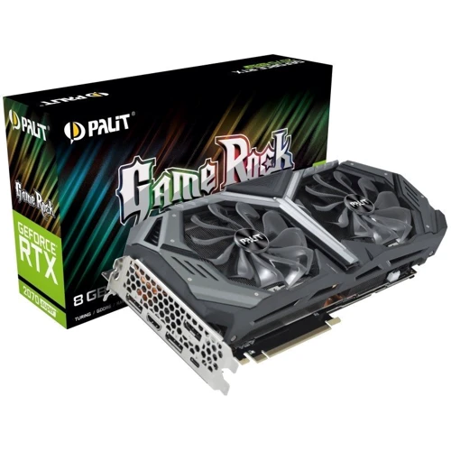 Видеокарта Palit GeForce RTX 2070 SUPER GameRock 8GB (NE6207S020P2-1040G) фото 9