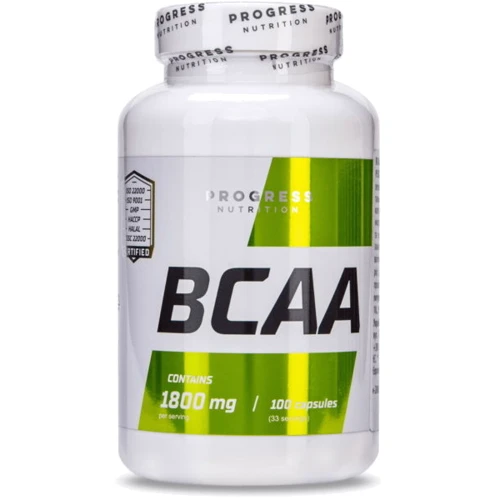 Аминокислота для спорта Progress Nutrition BCAA 100 capsules