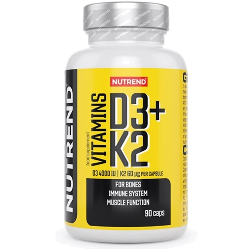 Nutrend VITAMINS D3+K2 90 caps / 90 servings