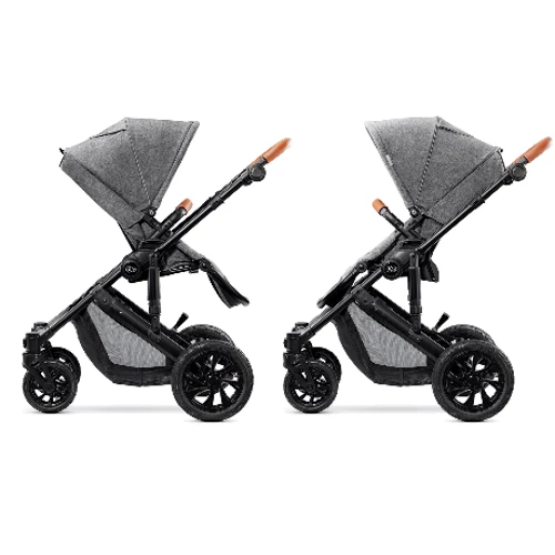 Універсальна коляска 2 в 1 Kinderkraft Prime Gray + MommyBag (KKWPRIMGRMB200): Стать дитини дівчинка, хлопчик