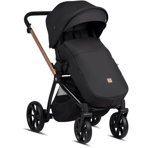 Универсальная коляска 2 в 1 Tutis Mio Plus Thermo Black Edition Rose Gold (1352292) фото 8