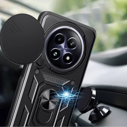 Чехол для телефонов BeCover Military Black for Realme 13 5G (713075): Тип накладка на заднюю часть