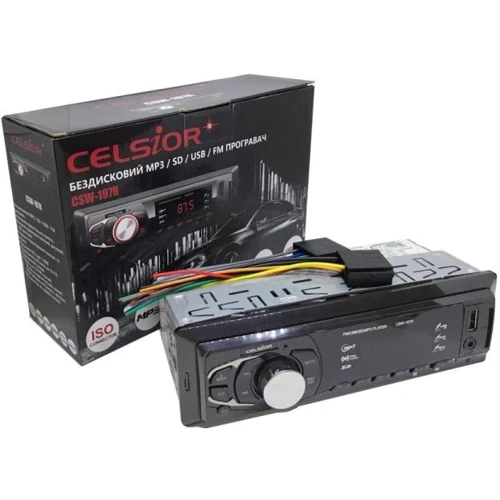 Celsior CSW-197R: FM-тюнер AM, FM