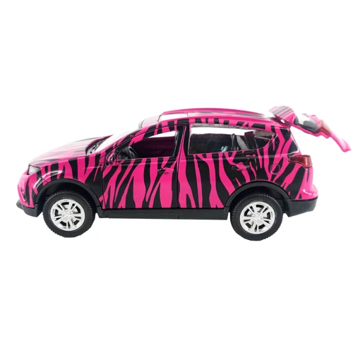 Автомодель Glamcar - Toyota RAV4 (брусничный)