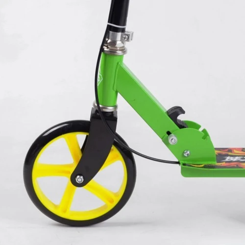 Самокат алюмінієвий Best Scooter зелений (67788): Максимальне допустиме навантаження, кг 100