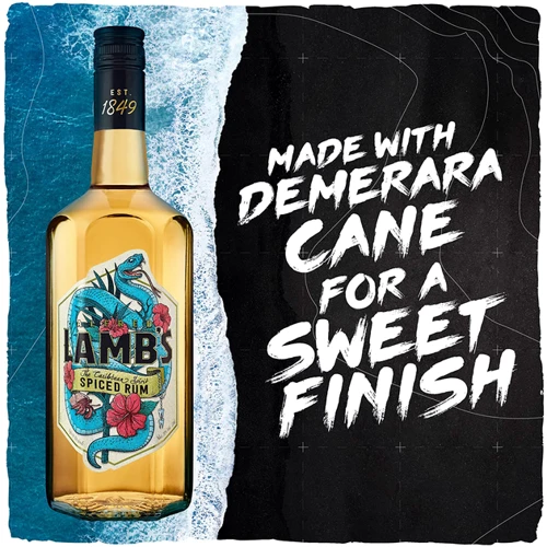 Міцний алкогольний напій Lamb's Spiced 0.7 л 30% (0048415520683): Країна виробник Испания