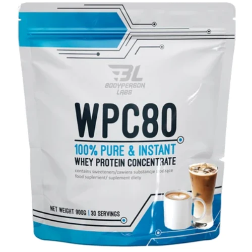 Протеин Bodyperson Labs WPC80 900 g / 30 servings / Cappuccino