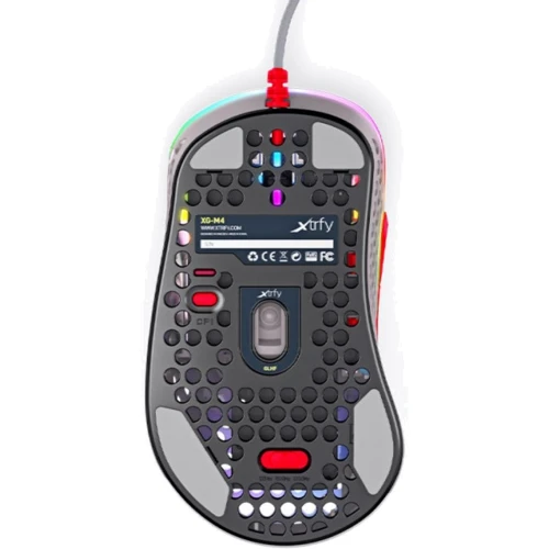 Мышь Xtrfy M4 RGB Retro Grey (XG-M4-RGB-RETRO): Количество кнопок 6