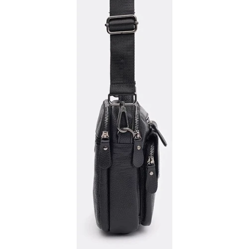 Мужская сумка через плечо Keizer черный (K1035bl-black): Тип Сумки