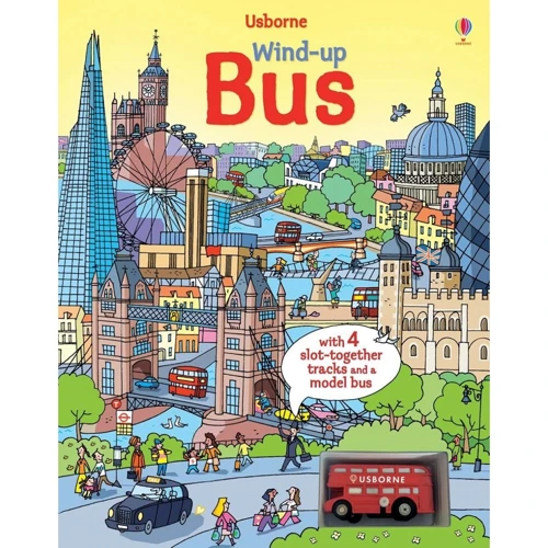 Wind-up Bus / Інтерактивна книга Автобус