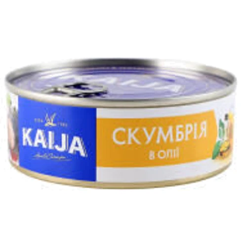 Скумбрия в масле Kaija 240 г (4751007731225) фото 2