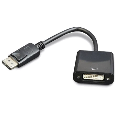 Кабель і перехідник Cablexpert DisplayPort - DVI (M/F), 0.1 м, Black (A-DPM-DVIF-002)