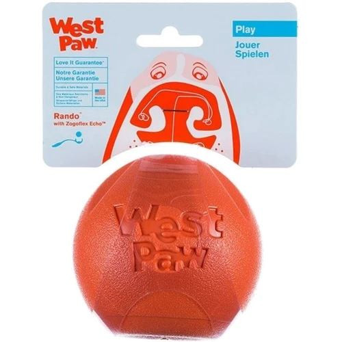 Іграшка для собак West Paw Rando Large Melon 9 см помаранчевий (BZ011MEL): Виробник West Paw