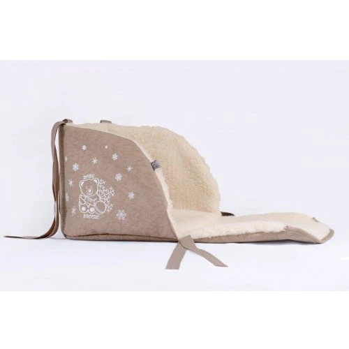 Конверт для санок открытый (овечья шерсть) Baby Breeze (капучино): Производитель Baby Breeze