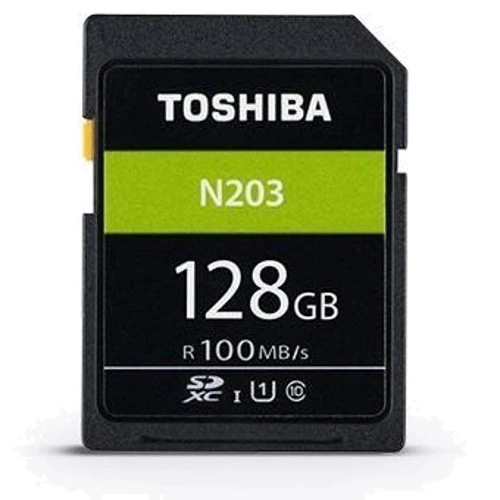 Карта пам'яті Toshiba 128GB SDXC Class 10 UHS-I U1 High Speed N203 (THN-N203R1280E4)
