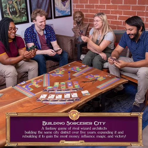 Настольная игра Druid City Games Sorcerer City - EN НА АНГЛИЙСКОМ ЯЗЫКЕ фото 6