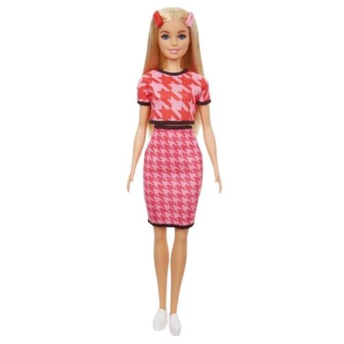 Кукла Barbie Модница в костюме в ломаную клетку (GRB59) фото 4