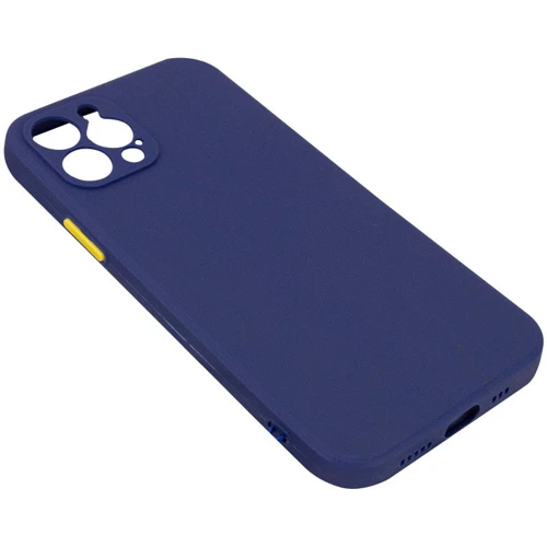 Чехол для iPhone Mobile Case Square Full Camera Blue for iPhone 14 Pro: Материалы Термополиуретан